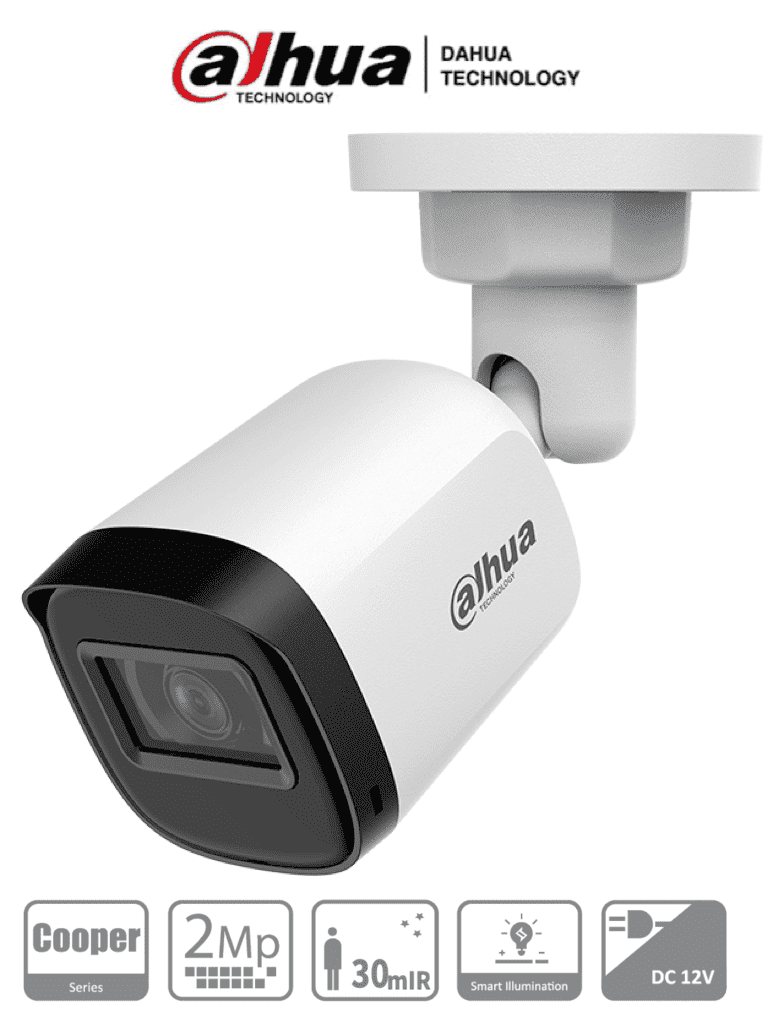 DAHUA HAC-B2A21N-U-0360B - Cámara Bullet de 2 Megapixeles/ 1080p / Lente de 3.6mm/ 80 Grados de Apertura/ Visión Nocturna de 30 mts/ Metálica/ IP67/ Soporta CVI/TVI/AHD/CVBS/ menú OSD para Configuración #OSD #TopDahua #VolDH #DAHQ1M #MCI2 #MDM #MCC DAHUA HAC-B2A21N-U-0360B - Cámara Bullet de 2 Megapixeles/ 1080p / Lente de 3.6mm/ 80 Grados de Apertura/ Visión Nocturna de 30 mts/ Metálica/ IP67/ Soporta CVI/TVI/AHD/CVBS/ menú OSD para Configuración #OSD #TopDahua #VolDH #DAHQ1M #MCI2 #MDM #MCC